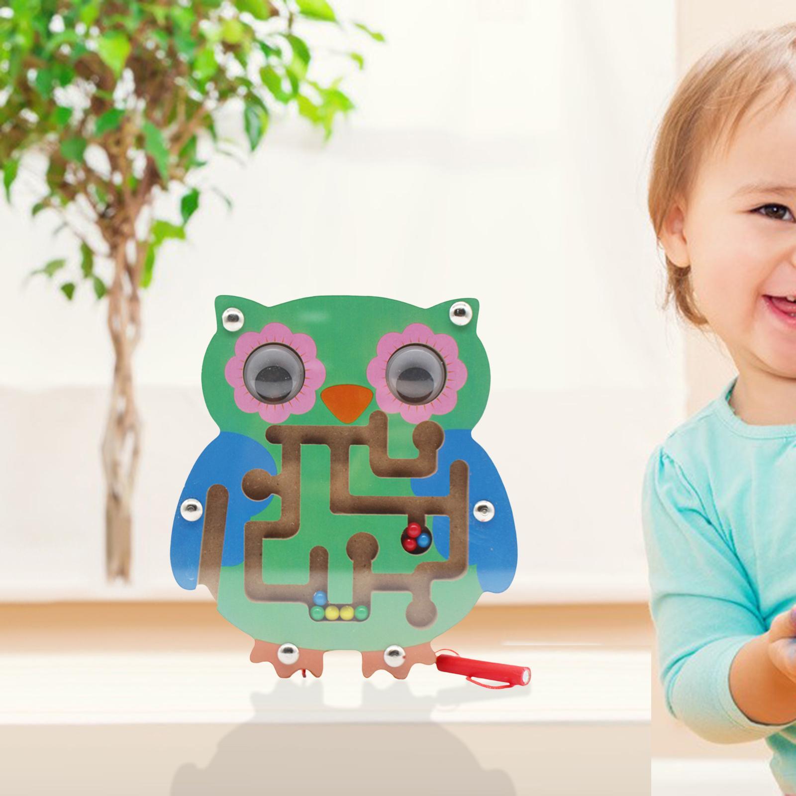 Wood Maze Toy Travel Toy for Children Girls