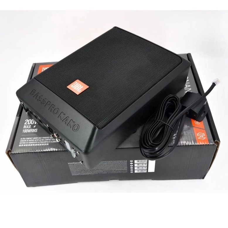 Chia sẻ: Loa Sub Gầm Ghế JBL BassPro SL 8" - Loa Siêu Trầm Sub Điện Liền Ampli Công Suất 250W Cho Ô Tô