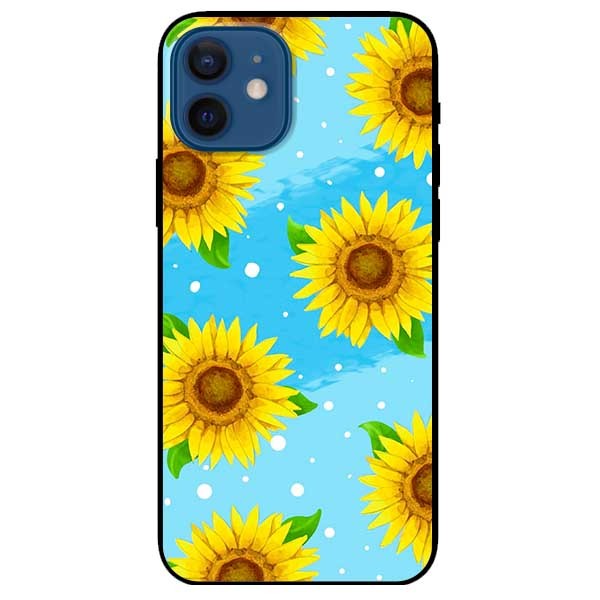 Ốp lưng dành cho Iphone 12 / 12 Pro mẫu Họa Tiết Hoa Vàng 2