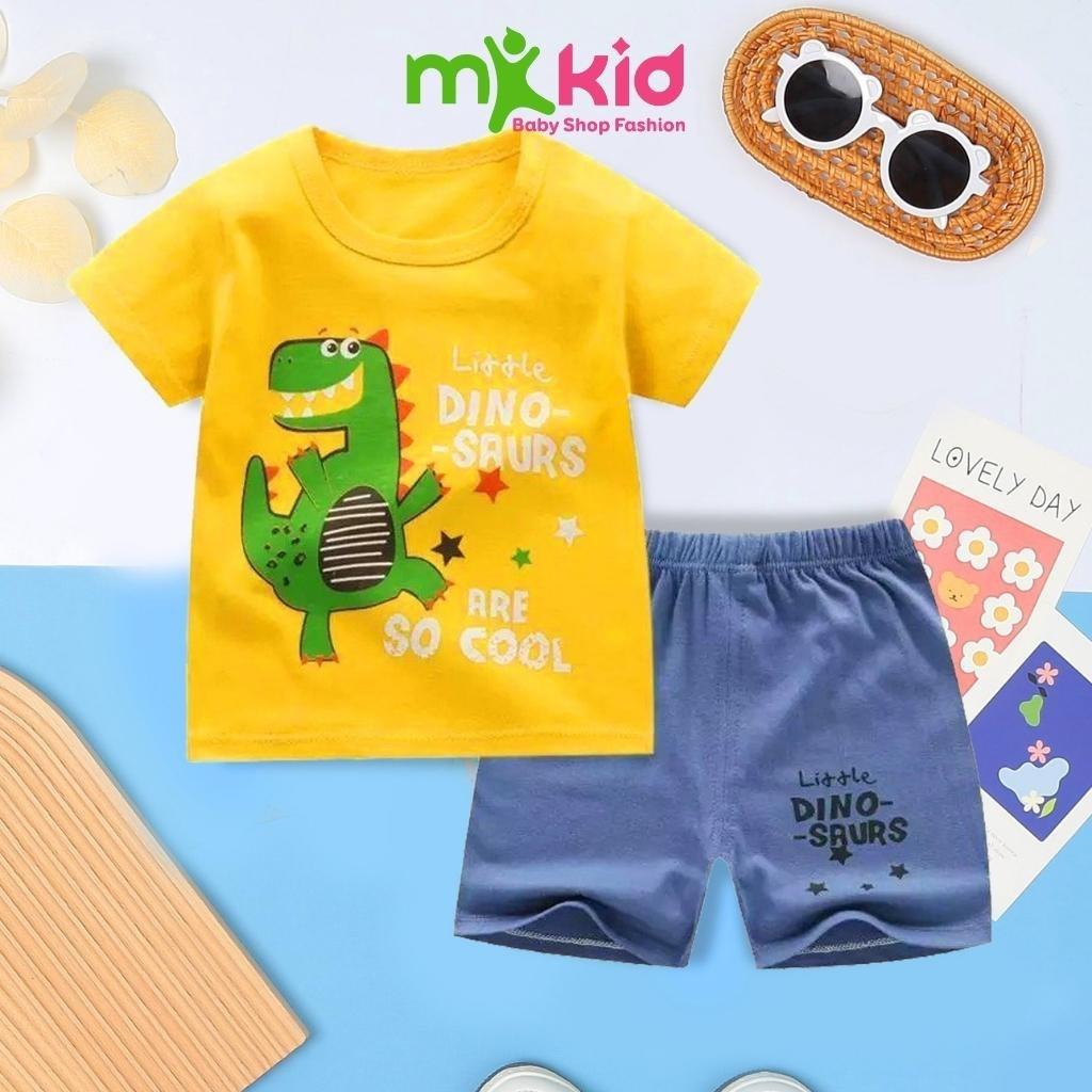 Bộ Cộc Tay cho Bé Trai Minky Mom Chất Thun Lạnh Cao Cấp Đồ Bộ Cho Bé Mặc nhà , bộ quần áo trẻ em dễ thương mùa hè