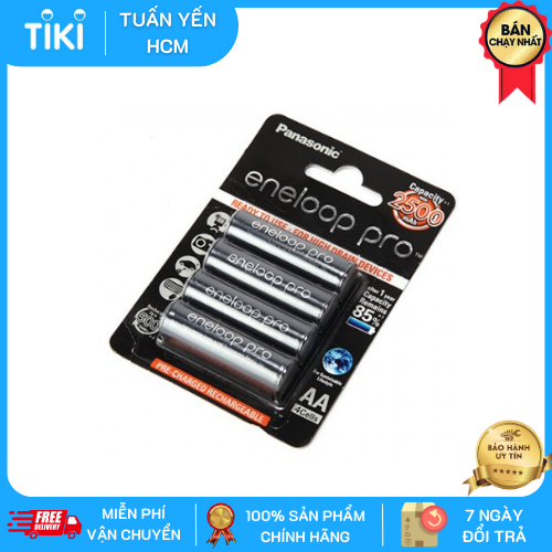Bộ pin sạc PanaSonic Eneloop 2550 Mah - Hàng chính hãng