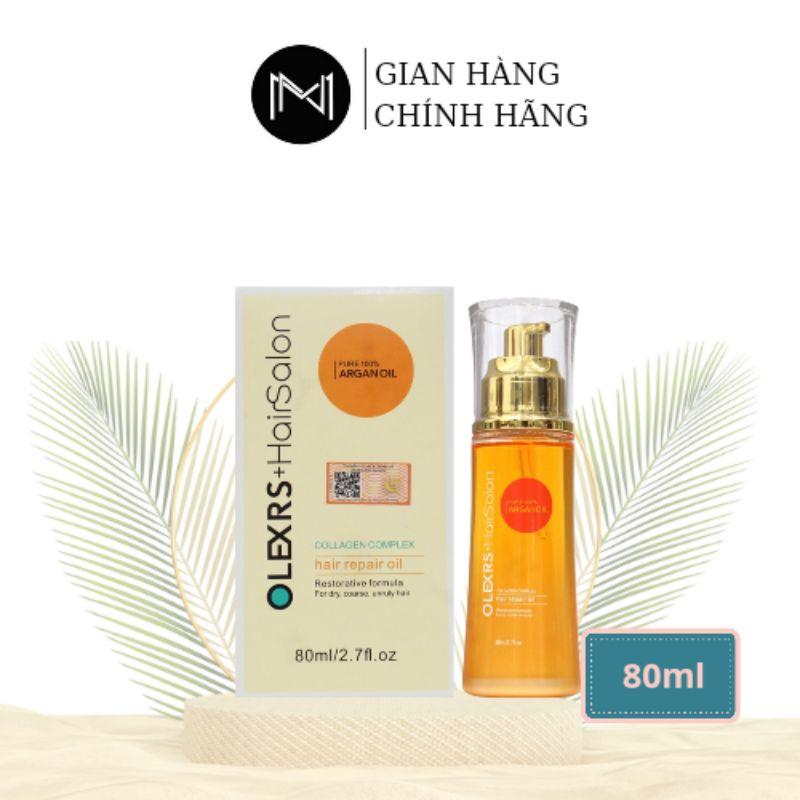Dầu cặp bộ gội xả Olexrs Hair Salon Argan oil 500ml/960ml - Mọc Tóc, Chong Rụng Tóc, Tóc Nhuộm