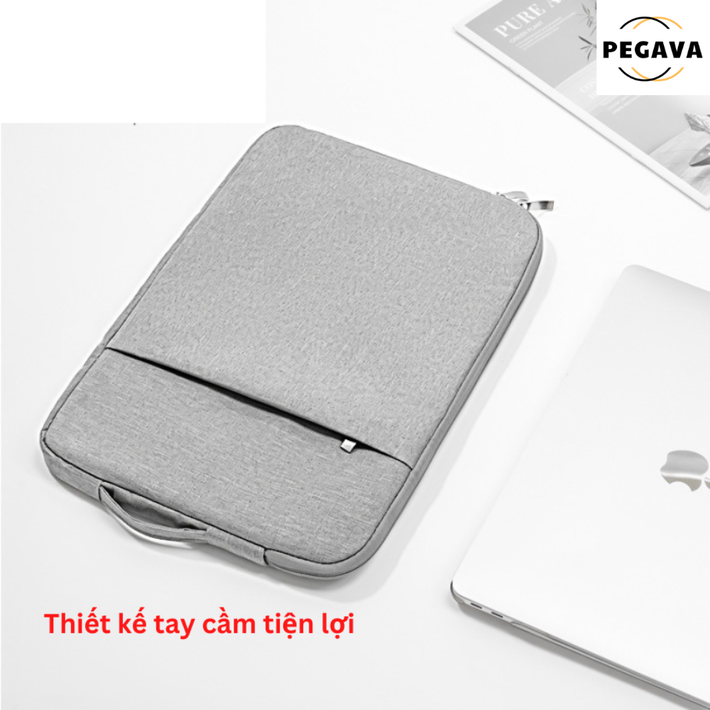 Túi Đựng Laptop Chống Sốc PEGAVA Cặp Đựng Laptop Chống Thấm Nước Có Quai Cầm – CS091