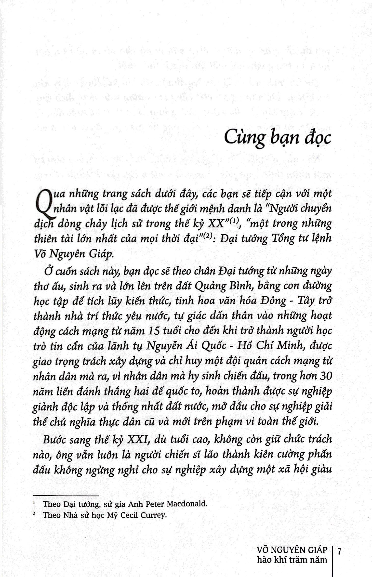 Võ Nguyên Giáp - Hào Khí Trăm Năm (Tái Bản)