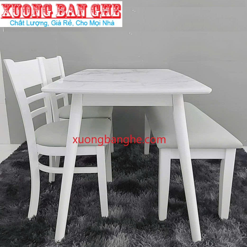 Bộ bàn ăn 2 ghế mostar giả đá FREESHIP HCM Biên Hòa Bình Dương
