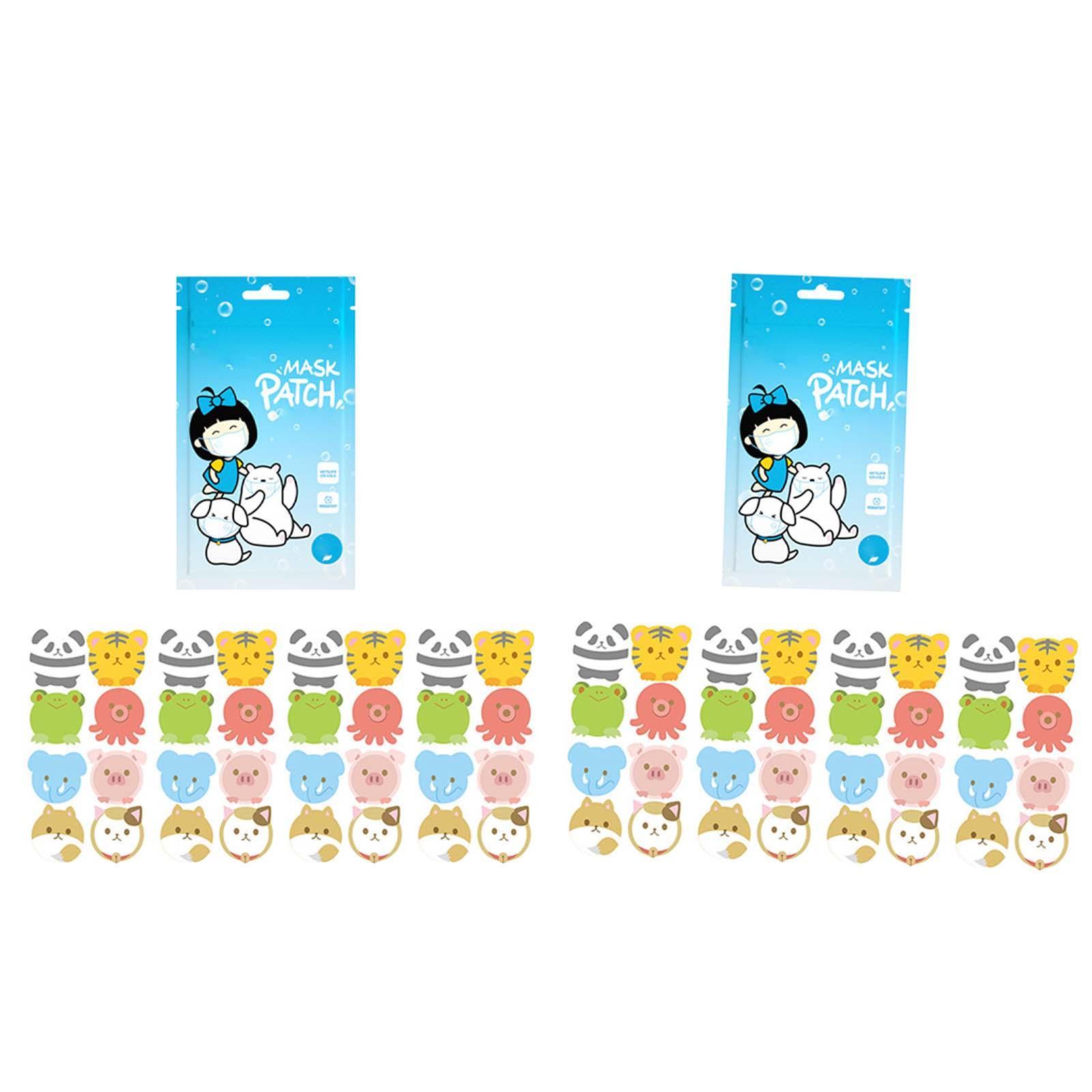 64 Pieces Cute  Stickers Scented Decor Easy to Use Removal