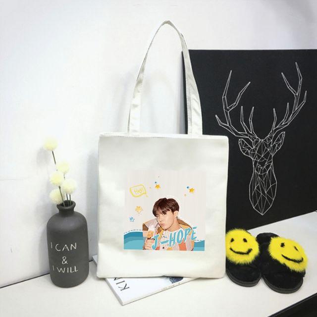 Túi tote BTS Jhope - túi vải Kpop thời trang