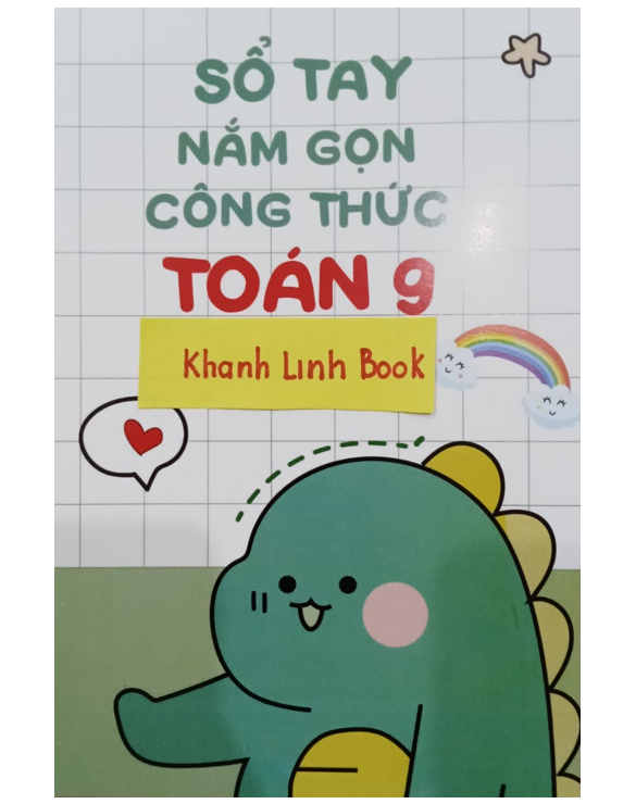Sách - sổ tay nắm gọn công thức toán 9