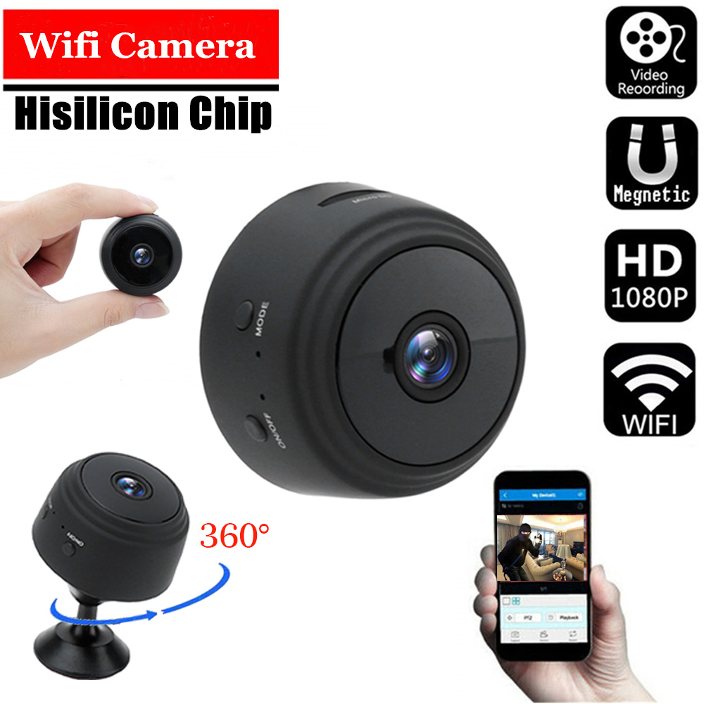 Camera A9 Pro Mini IP FullHD 1080P WiFi Không Dây HD Quan Sát Ban Đêm IR Camera An Ninh Gia Đình Quan Sát Từ Xa Trên Điện Thoại