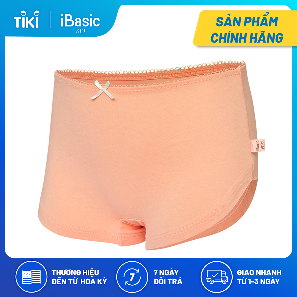 Quần lót bé gái cotton iBasic PANG011