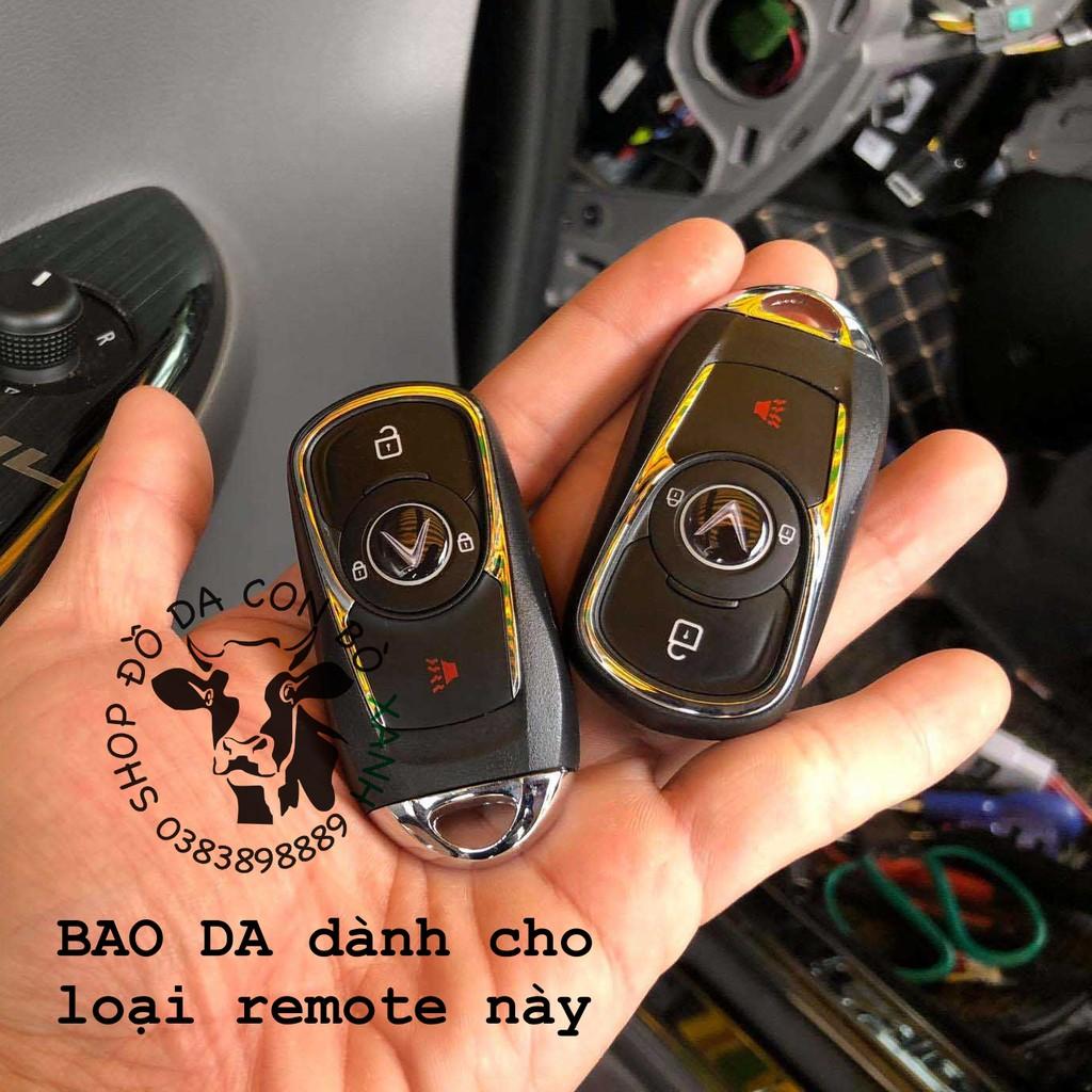 Bao da dành cho chìa chế, chìa độ smartkey Start Stop cho Fadil, Chevrolet C002