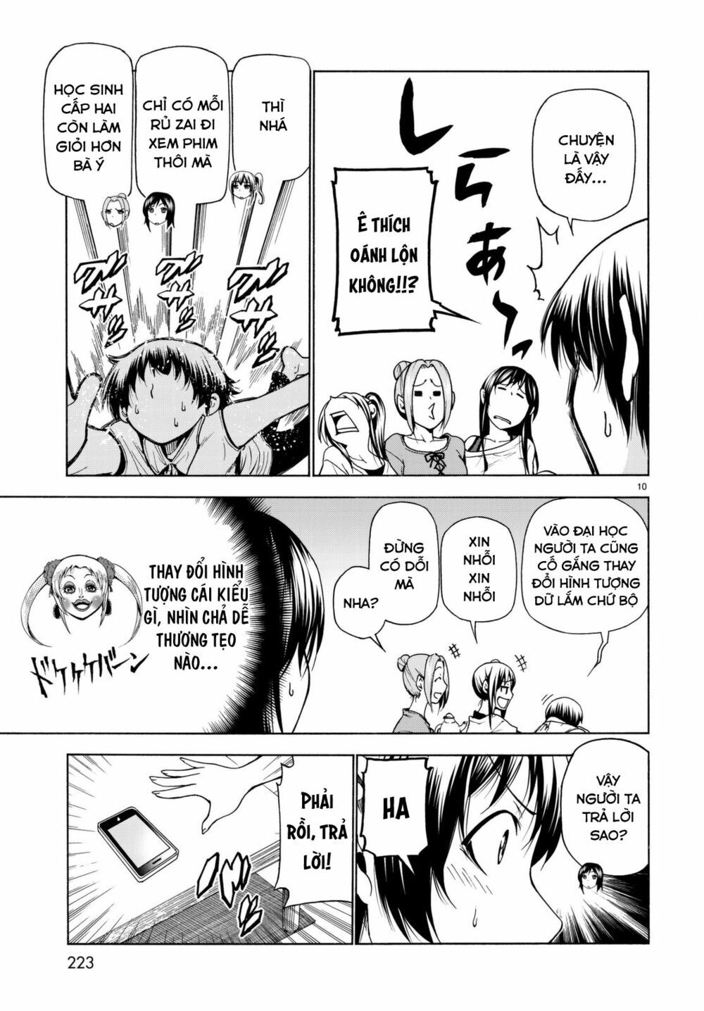 cô gái thích lặn - grand blue chapter 38 9