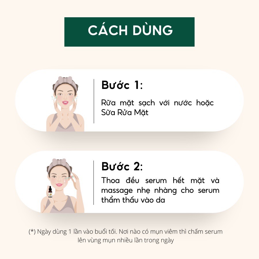 Serum Giảm & Ngừa Mụn Tuổi Dậy Thì JAMIZU Cam Thảo Nhật Bản - Giảm Nhờn Hết Mụn Mờ Thâm Trắng Da 15ml