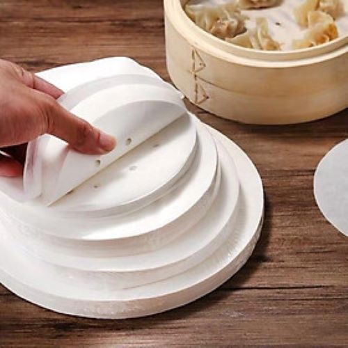 SET 300 TỜ GIẤY NẾN ĐỤC LỖ DÙNG CHO NỒI CHIÊN KHÔNG DẦU-SIZE 23CM