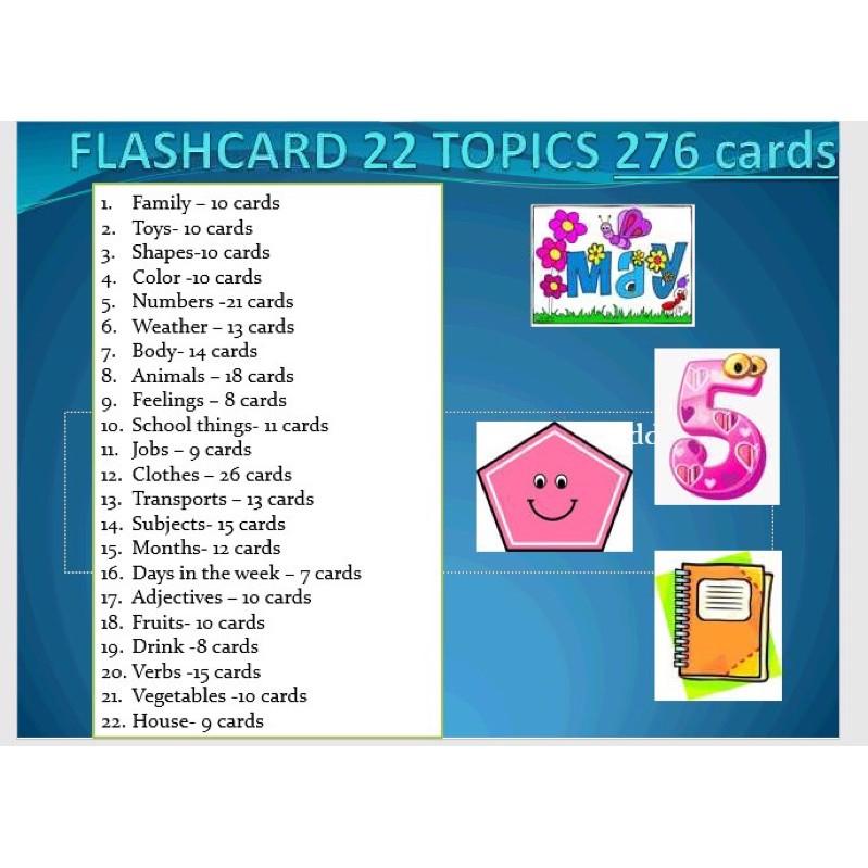 Flashcard theo chủ đề tự chọn