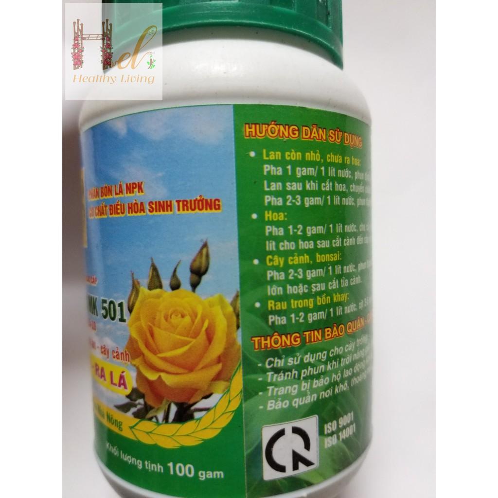 Phân Bón Đầu Trâu MK 501 - NPK 30-15-10 - Nảy Chồi, Ra Lá