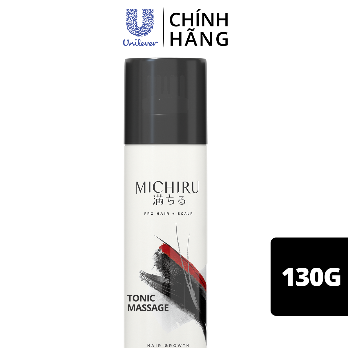 Tinh Chất Ngăn Rụng Tóc Tonic Michiru, Với Thiết Kế Hỗ Trợ Mát Xa Tăng Hiệu Quả Thẩm Thấu Dưỡng Chất, Ngăn Rụng Tóc 130g