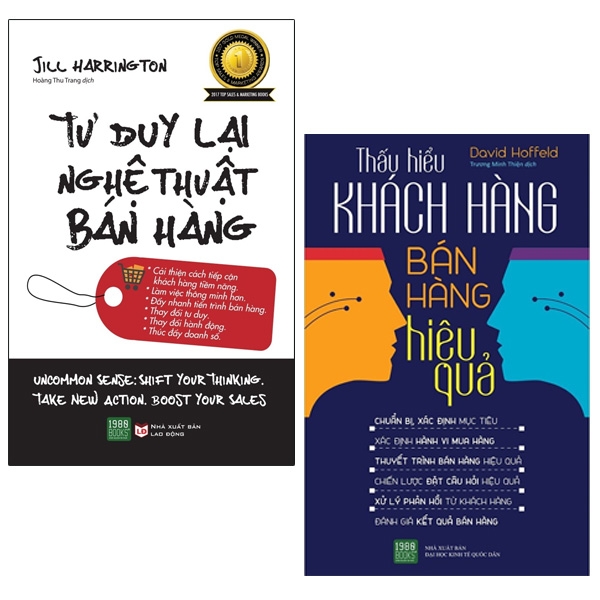 Bộ Sách Thấu Hiểu Khách Hàng Bán Hàng Hiệu Quả + Tư Duy Lại Nghệ Thuật Bán Hàng (Bộ 2 Cuốn)