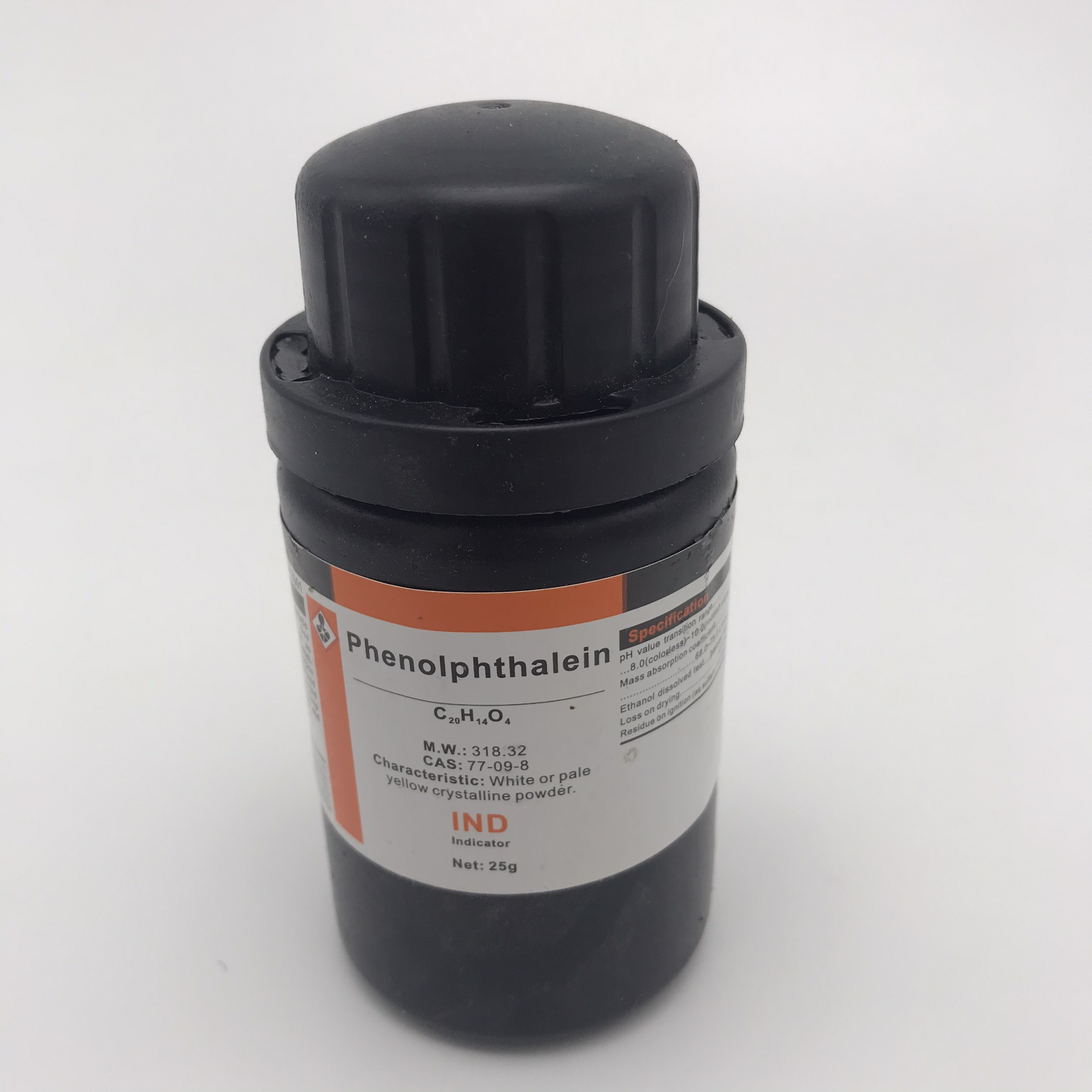 Phenolphthalein Indicator (Xilong, Cas 77-08-8