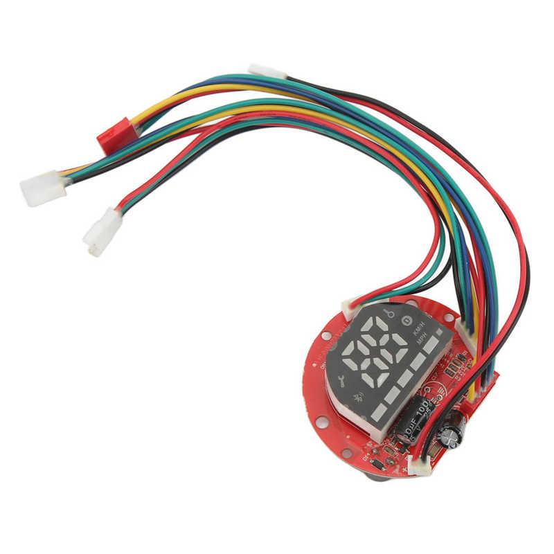 Bảng điều khiển xe tay ga điện PCB PCB WaterProof Clear Data Hiển thị bảng hiển thị bộ điều khiển tốc độ bảng điều khiển cho HX X7 Scooter Color: Controller