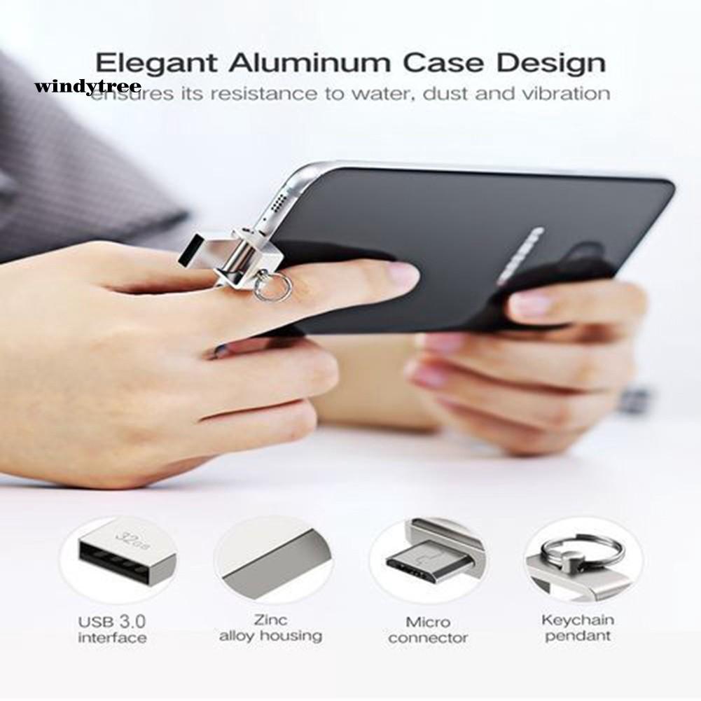 Swivel 1/2TB 256/512G Micro USB 3.0 Flash Drive Memory Thumb Stick OTG U Disk