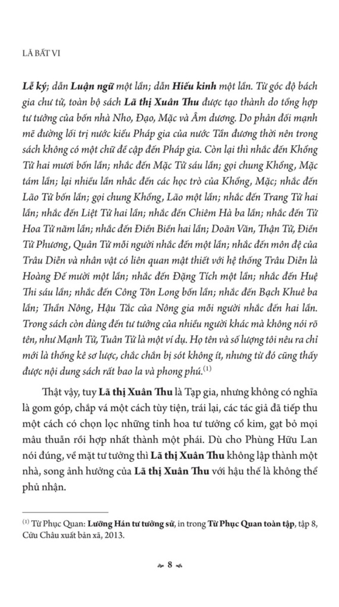 Lã Thị Xuân Thu (Bản Dịch Trọn Bộ) _KV