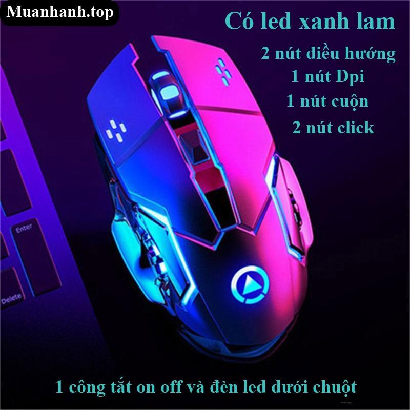 Chuột gaming không dây A4 có đèn led