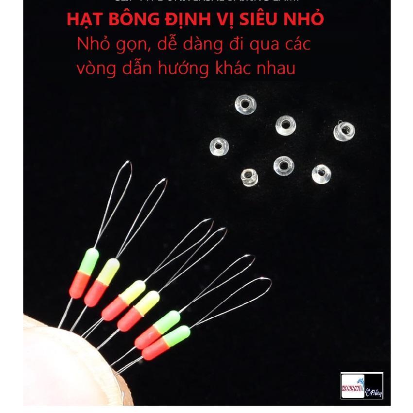 Vỉ Hạt Đậu Định Vị Câu Cá Thắt Nút Đôi Bằng Vải Cotton Chống Xoắn PKK19 - Sanami Fishing