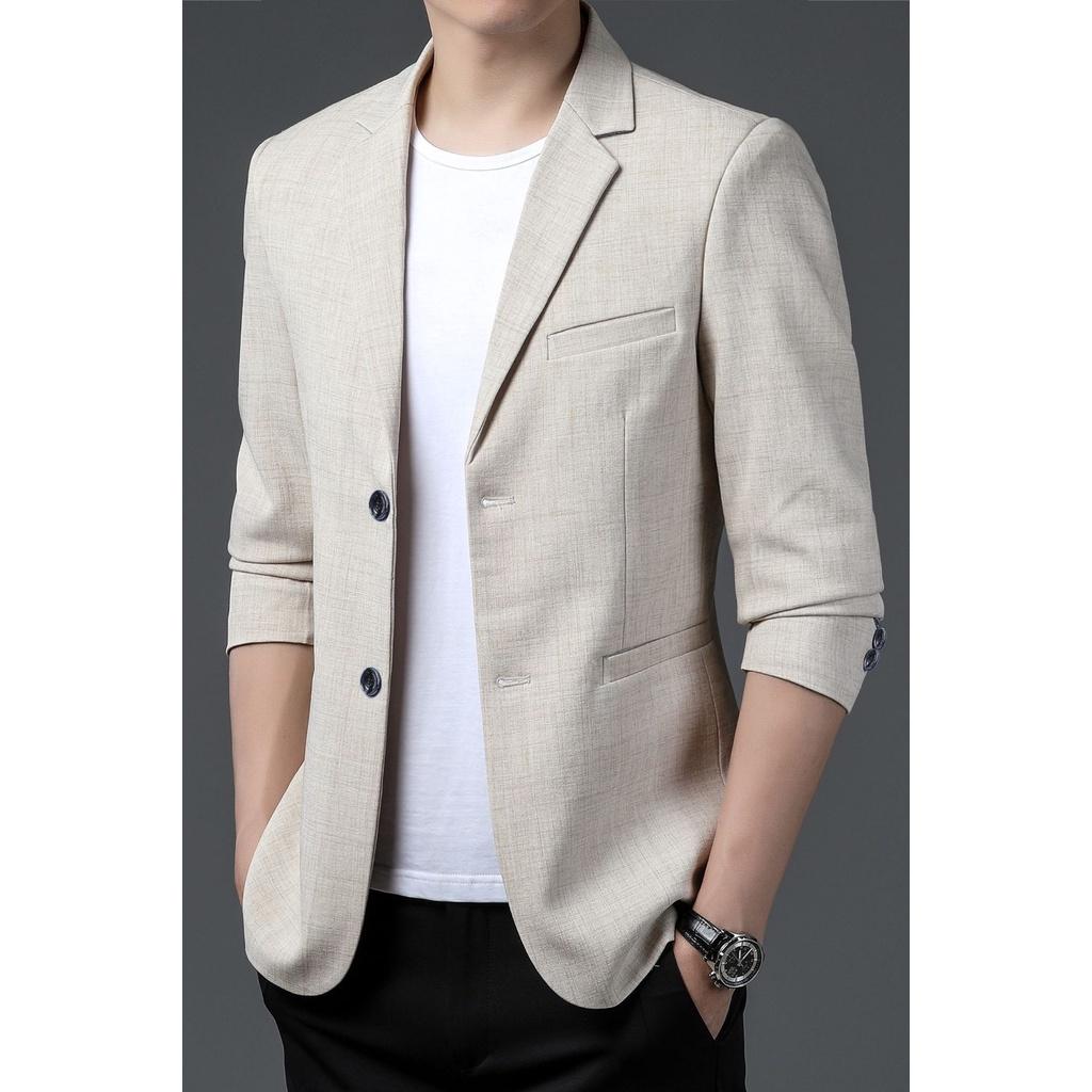áo vest, áo vest nam phong cách hàn quốc cực chất và sang chảnh, nam tính, có đệm vai đứng phom - T19