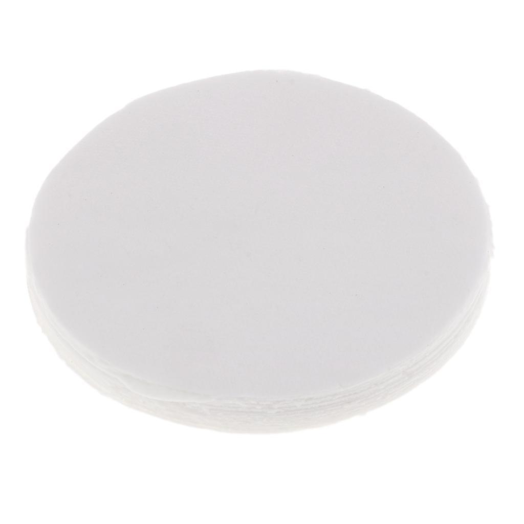 30 Sheet Ceramic Fiber Round Microwave Kiln Glass Fusing Paper, Dia 115mm