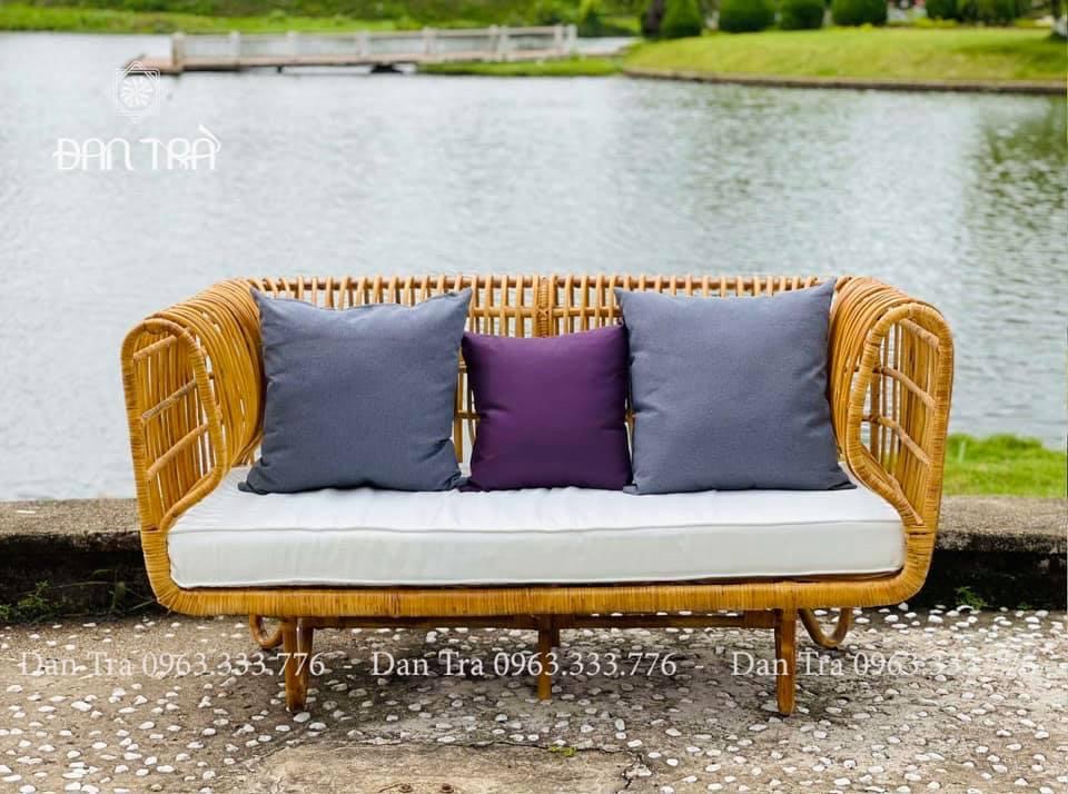 Ghế Sofa Mây Tổ Chim, Ghế Mây Đọc Sách- Ghế Mây Uống Trà- Ghế Mây Decor Phòng Khách-Nội Thất Mây Tre ĐAN TRÀ