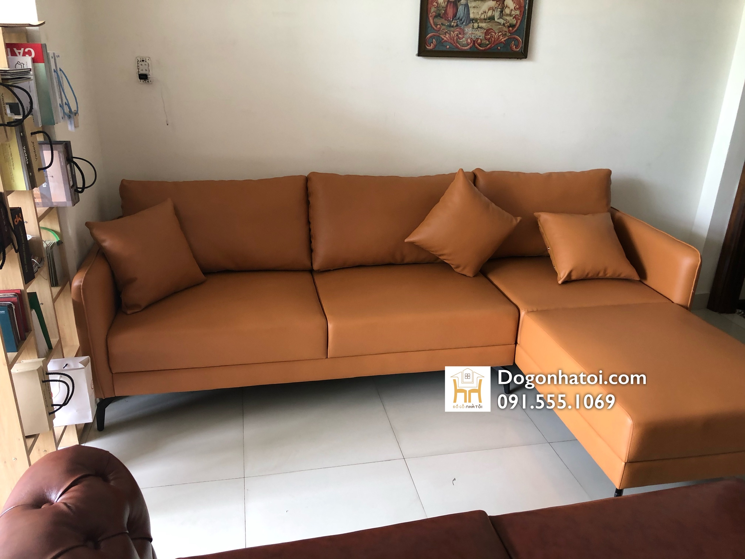 Bộ Bàn Ghế Sofa Phòng Khách Góc Chữ L SF407 - Đồ Gỗ Nhà Tôi