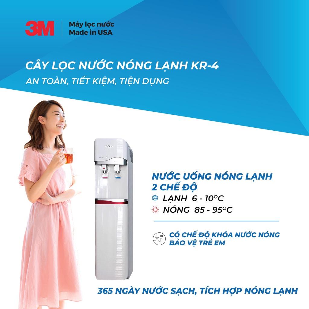 Máy Lọc Nước Nóng Lạnh 3M KR4-2V (Sử Dụng Máy 3M Brew110-MS) Hàng Chính Hãng