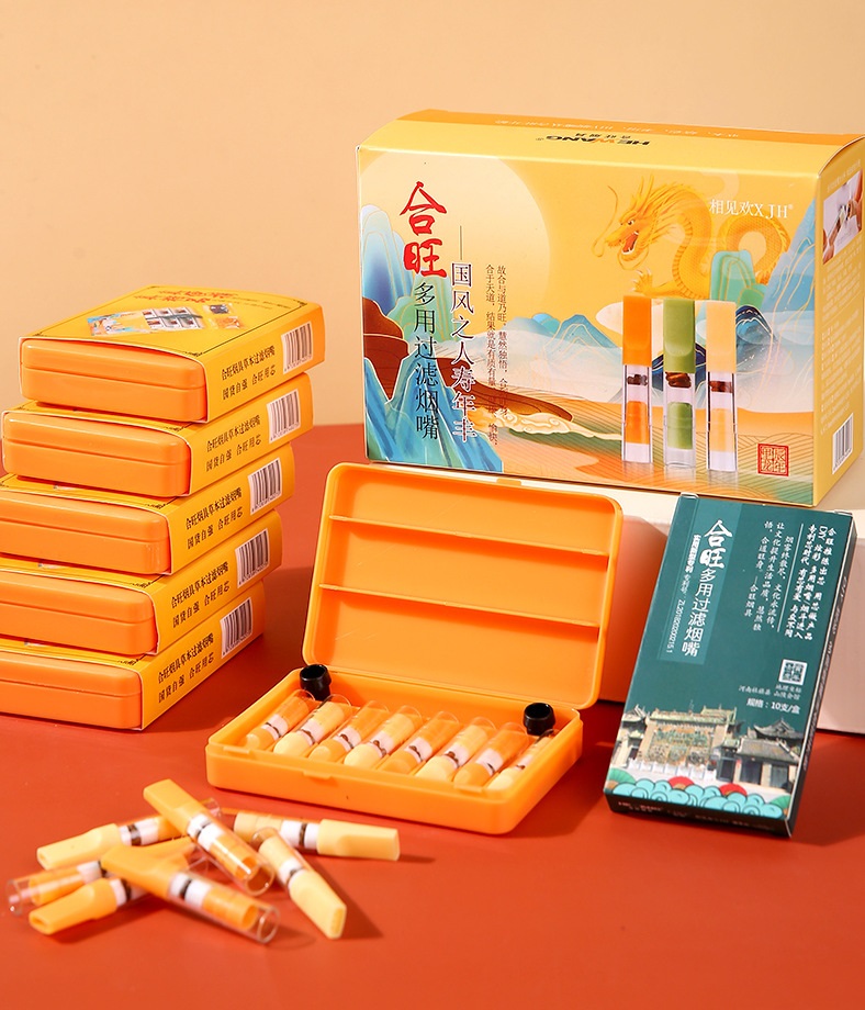 Hộp 8 đầu lọc tẩu thuốc thảo mộc cao cấp gắn được điếu nhỏ và lớn | Shop Thành Nhi