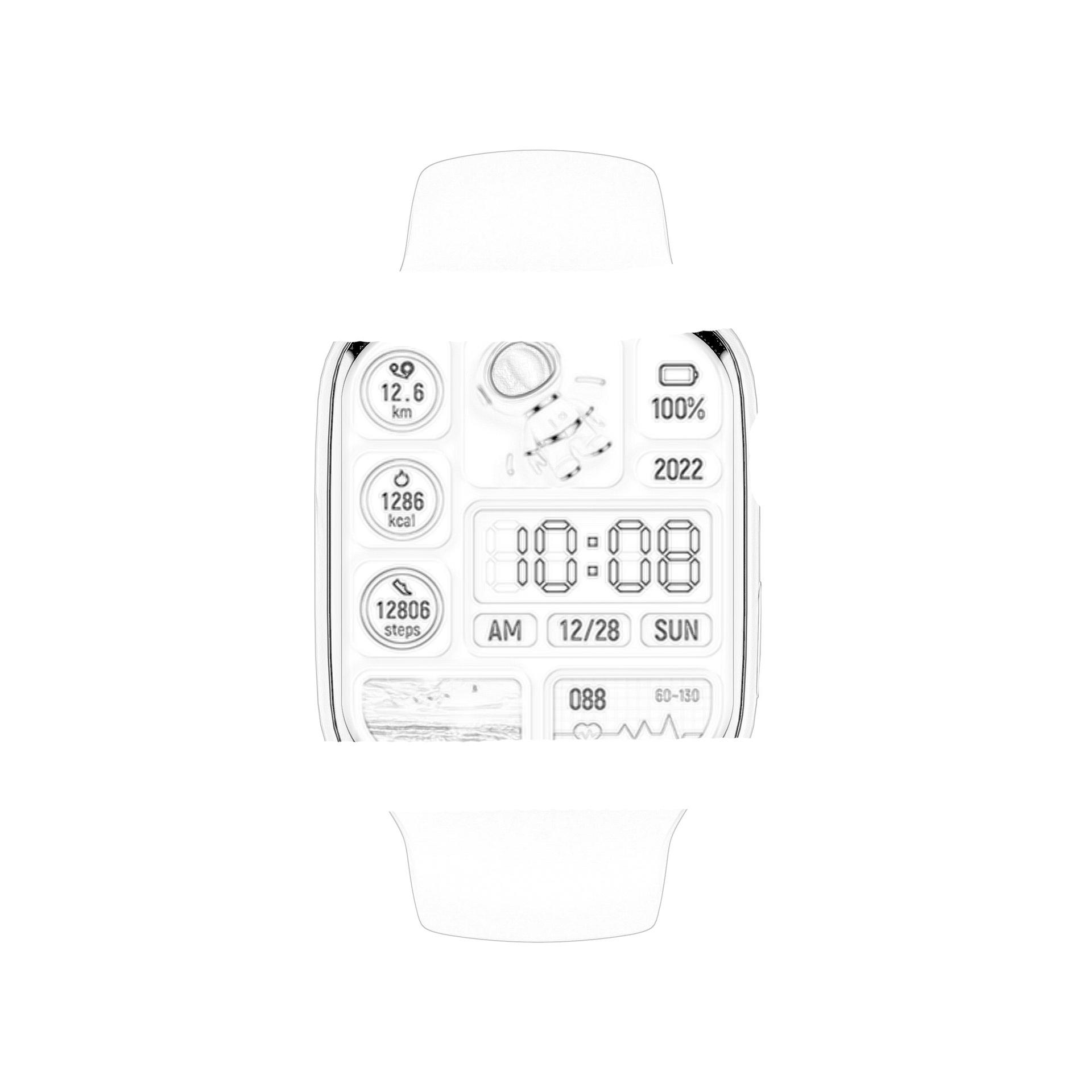 Vận Chuyển Nhanh DT8pro Đồng Hồ Thông Minh Cuộc Gọi Bluetooth Giọng Nói Trợ Lý Tùy Chỉnh Quay Số GPS Thể Thao Sức Khỏe Trò Chơi Vòng Tay