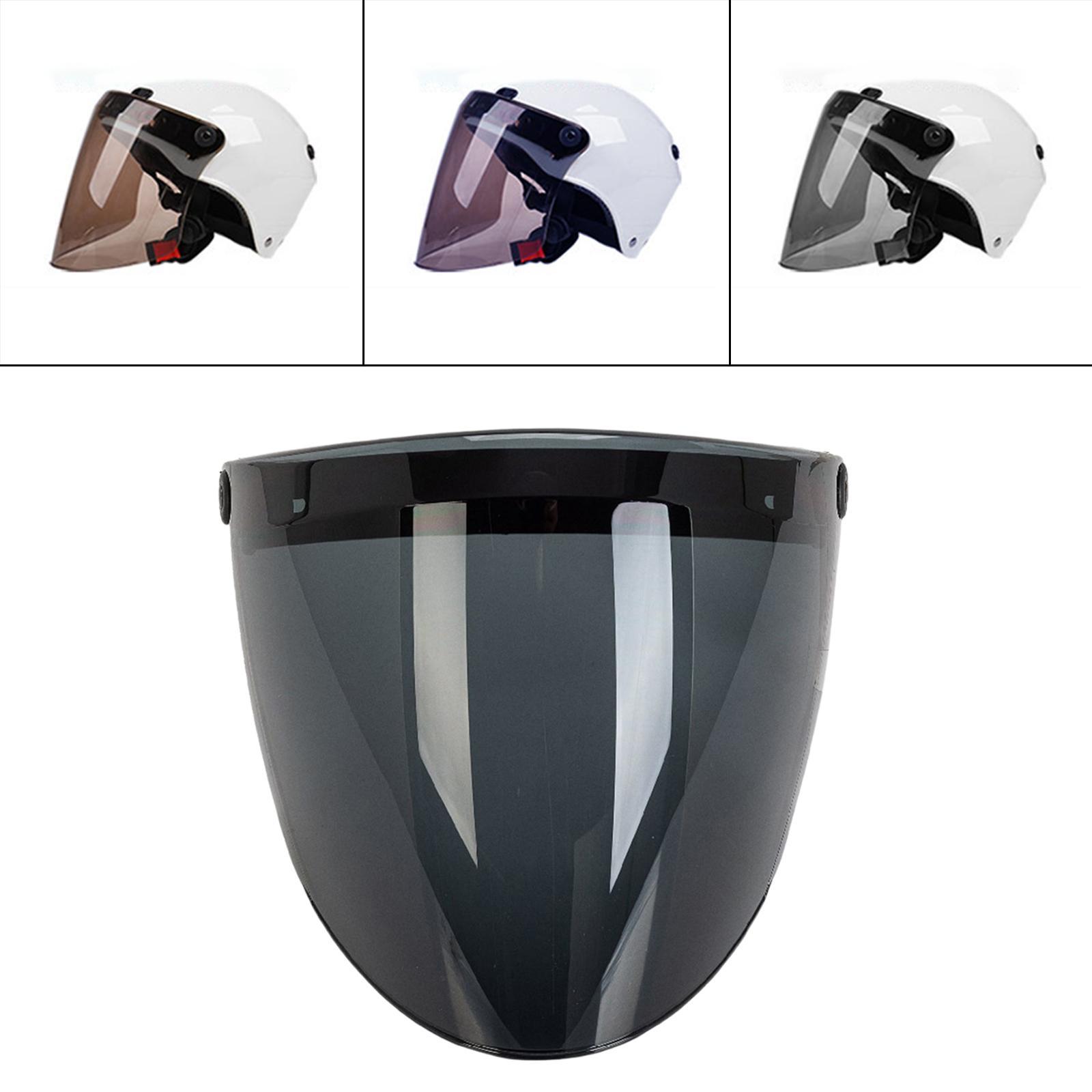 Motorcycle Helmets Visor up for 3-Snap Anti-Fog