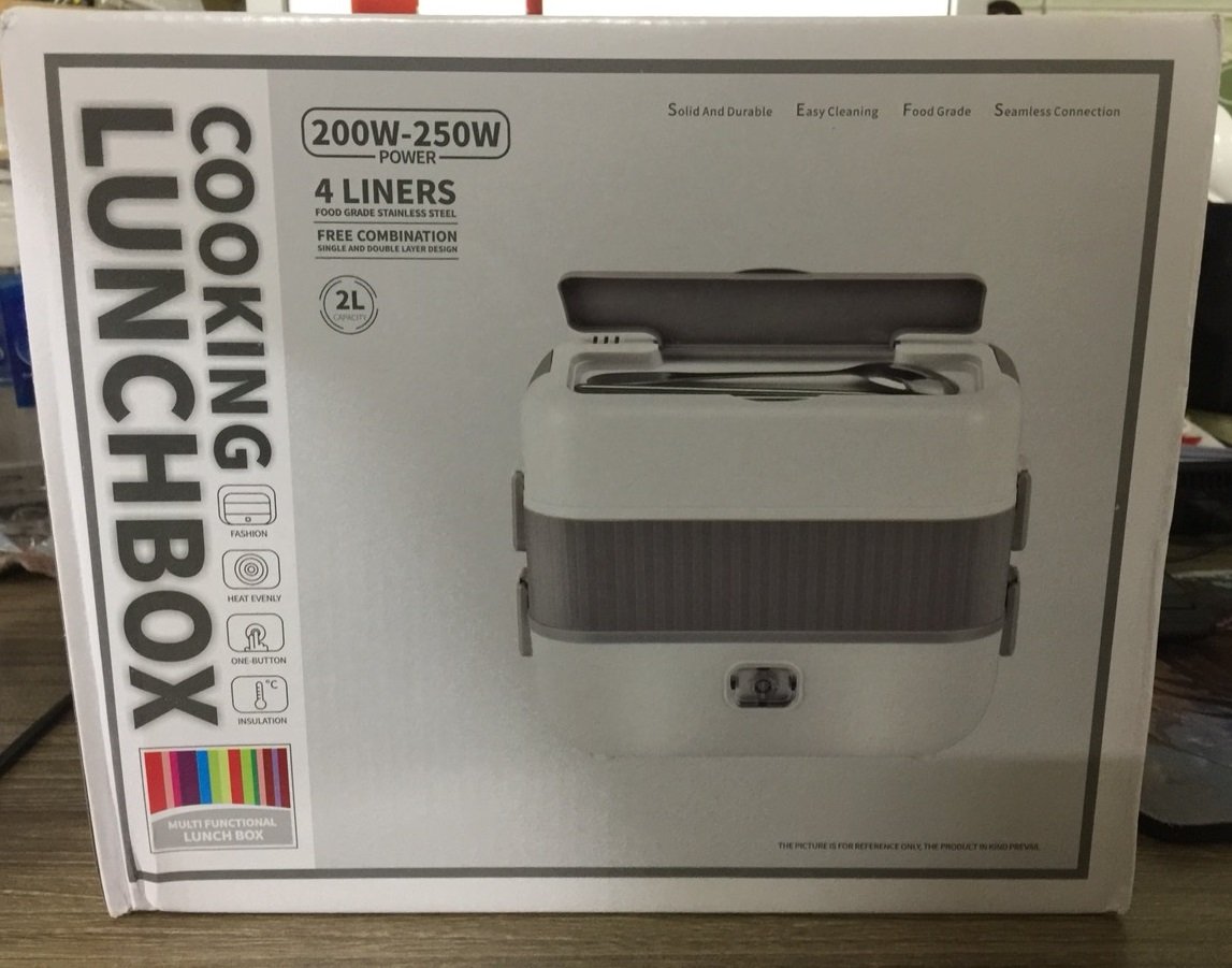 Hộp Cơm Văn Phòng 2 Tầng Cắm Điện