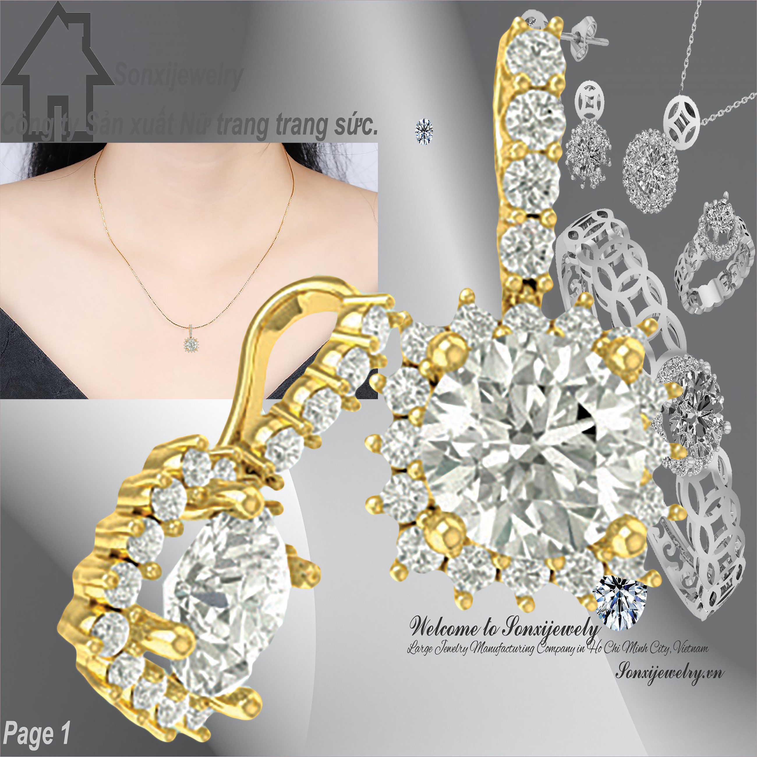 MẶT DÂY CHUYỀN THỜI TRANG MẪU ĐẸP 2603
