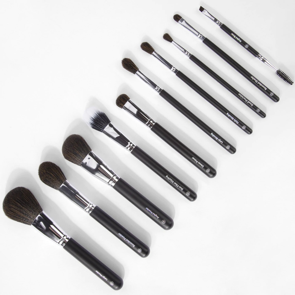 Bộ Cọ Trang Điểm BH Ultimate Essentials 10 Piece Brush Set With Bag