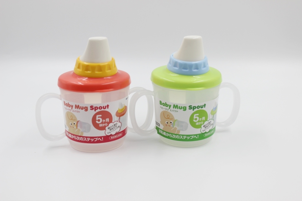 Cốc tập uống có núm Inomata 230ml - Hàng nội địa Nhật Bản