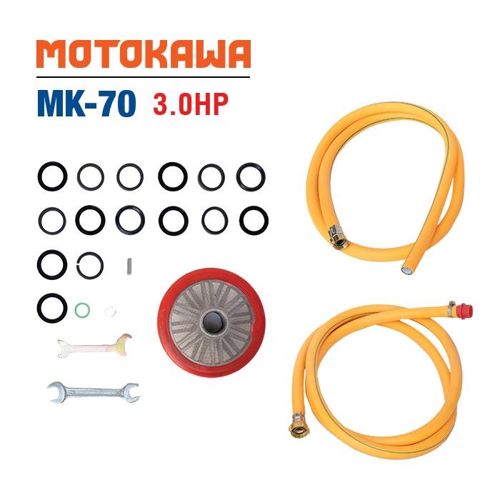 Đầu bơm MOTOKAWA MK-70 | Công suất 3HP | Lưu lượng 40-75 lít/ phút