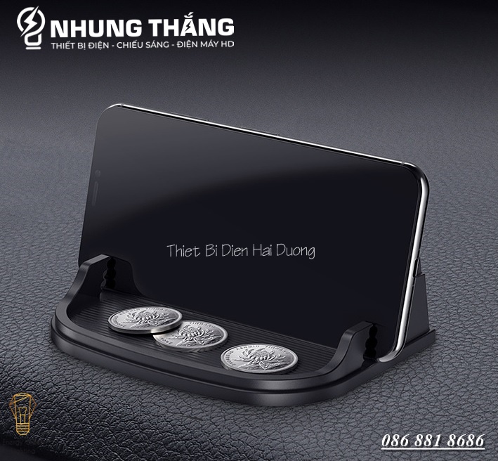 Giá Đỡ Điện Thoại Trên Ô tô , Giá Kẹp Điện Thoại Ô tô SD-1208 - Độ Nghiêng 120 Độ, Chống Rung - Có Video