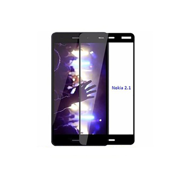 Kính Cường Lực 9D Tràn Màn Hình Viền Đen Cho Dòng Điện Thoại NOKIA 2.1