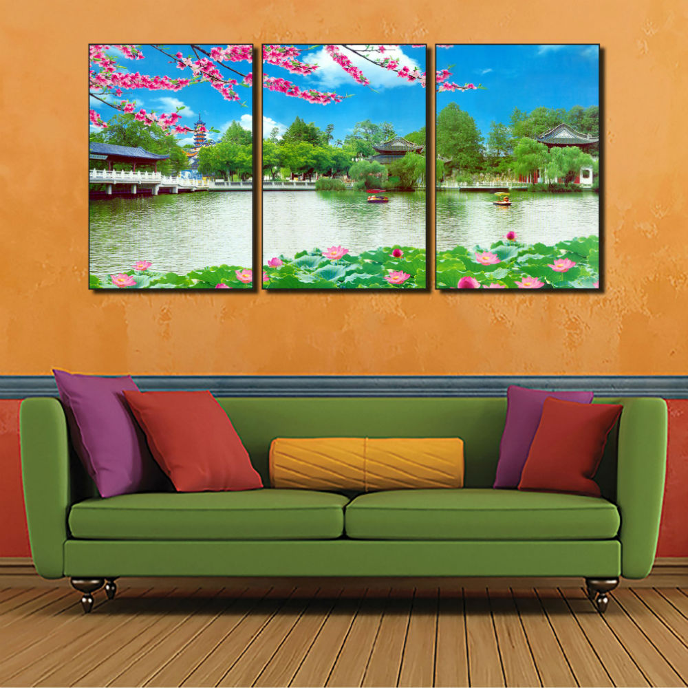 Tranh Ghép Treo Tường Quán Cà Phê Q12B-ZTH