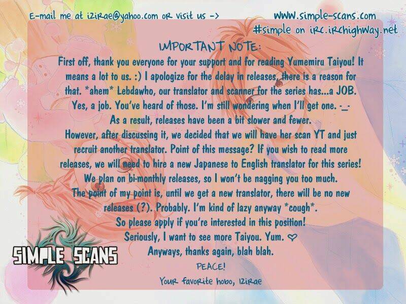 yume miru taiyou chapter 20 1