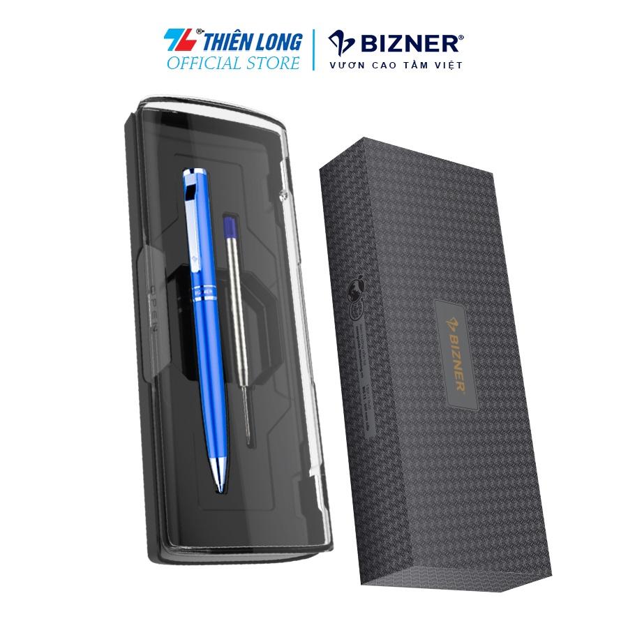 Bút bi cao cấp Bizner BIZ-12 - Thân màu xanh