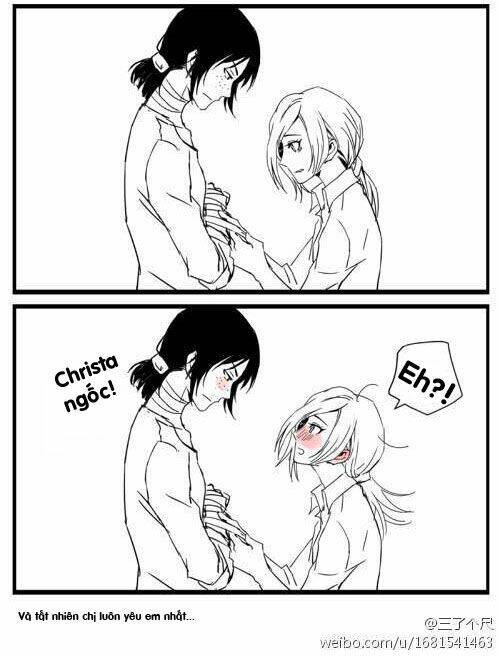 đại chiến titan - doujinshi về các cô gái chapter 17 2