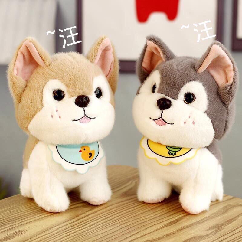 Gấu Bông Chó Đeo Yếm - Chó Bông siêu xinh