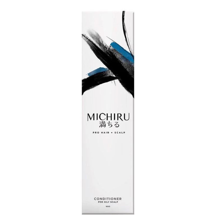 Dầu Xả Michiru Ngăn Gãy Rụng 95% & Làm Dày Tóc Dành Cho Da Đầu Nhờn 180g