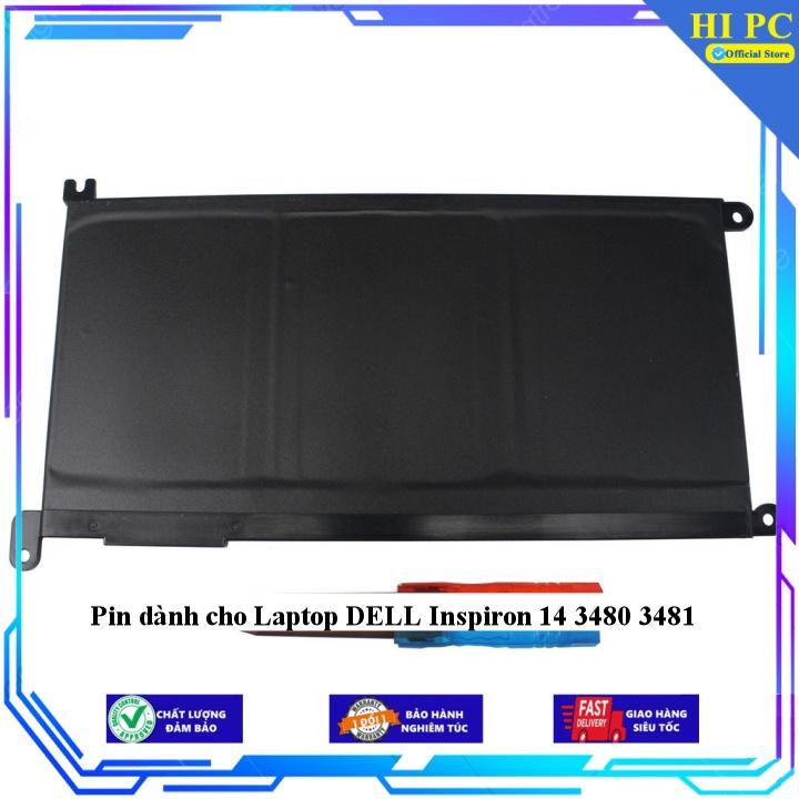 Pin dành cho Laptop DELL Inspiron 14 3480 3481 - Hàng Nhập Khẩu